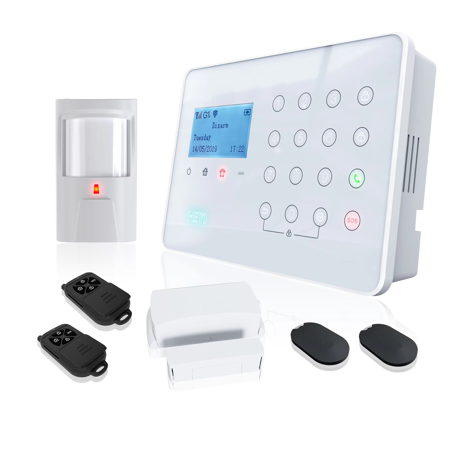 نظام إنذار أنظمة أمنية لاسلكية - مراجعة Home Security Outdoor وسعره