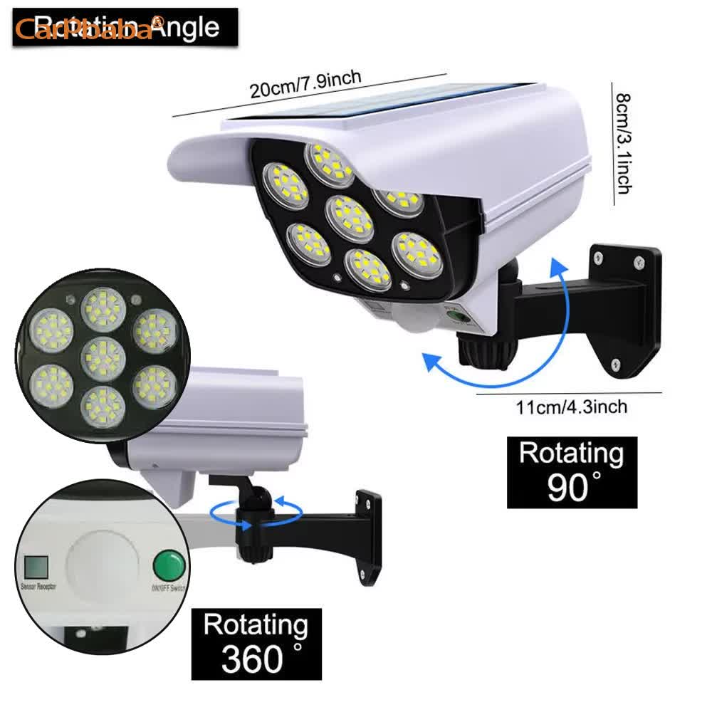 في الهواء الطلق ضوء الشمس محس  - مراجعة Home Security Lights وسعره